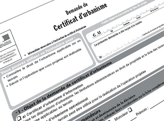 Certificats d’Urbanisme (CU)